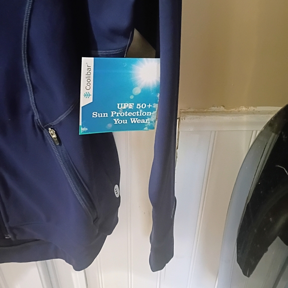 Coolibar Women's Dark Blue Utility Jacket - Picture 3 of 4